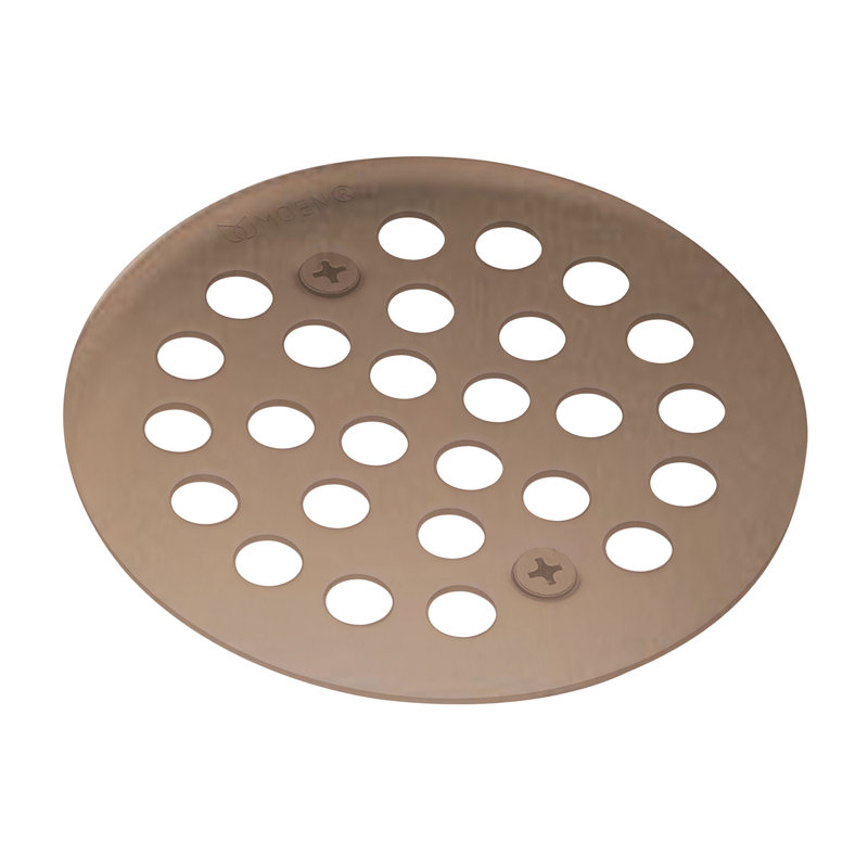 Kingsley Grid Shower Drain, Oil Rubbed Bronze, Screw-In
