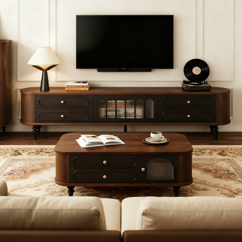Meuble télé Mid-Century moderne