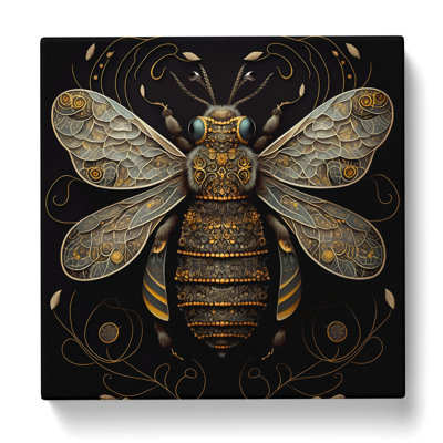 Bee Paisley Art - Print