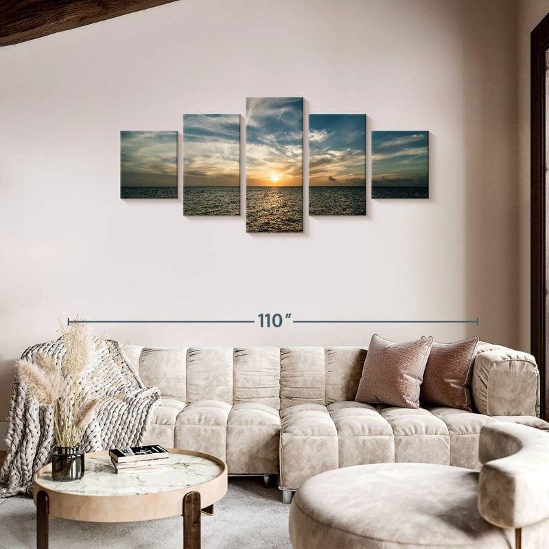 Paysage Curacao Avonni, H 36 po x l 80 po