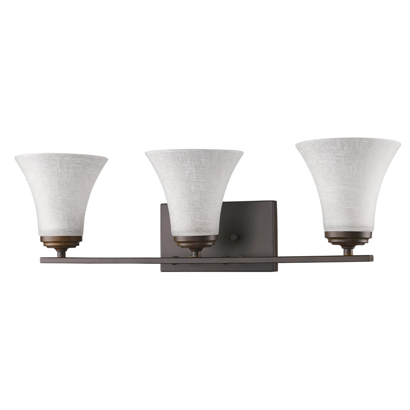 Vanleuven 3 - Light Dimmable Vanity Light, Oil Rubbed Bronze