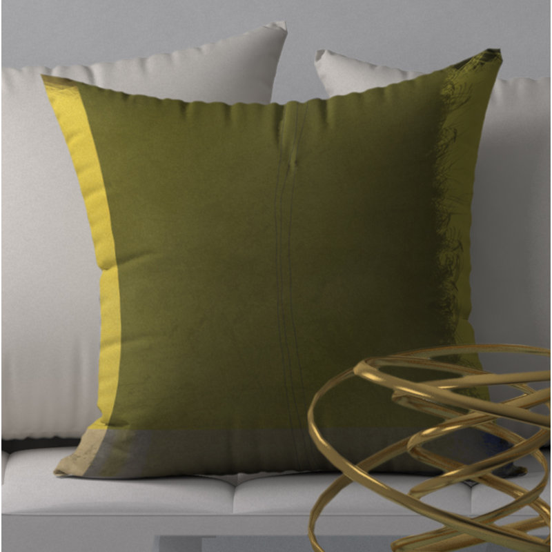  Housse et insert de coussin décoratif simple Simple, 24 po x 24 po