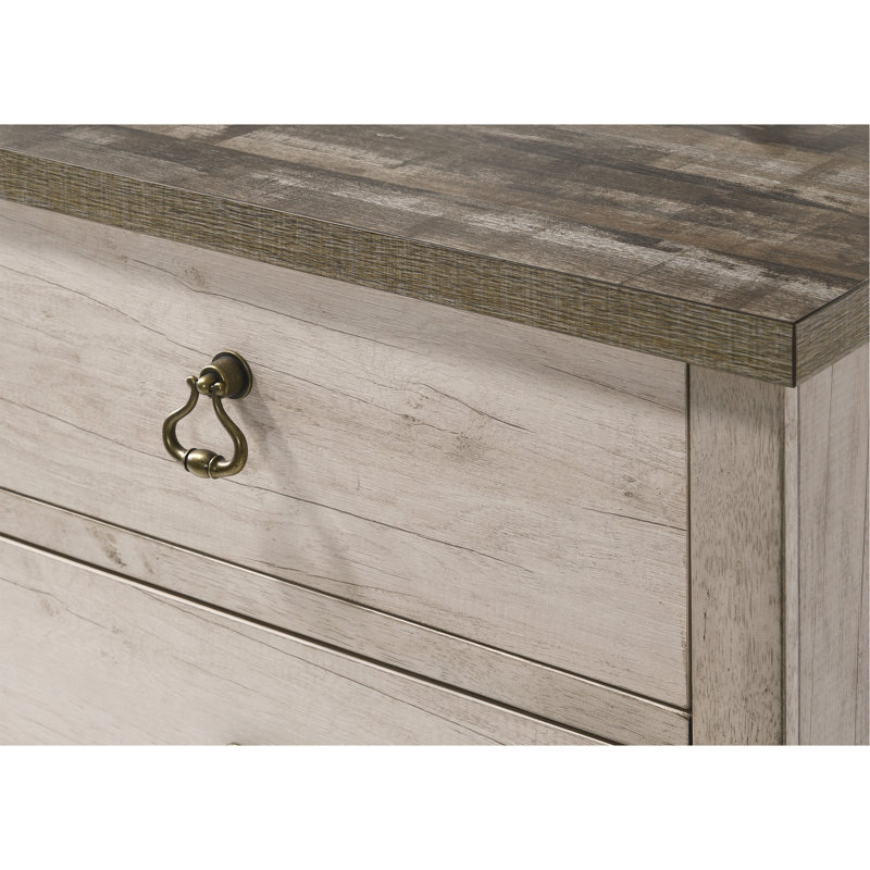 Table de chevet vieillie 1Pc
