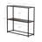 Jolley Industrial Black Metal Console Table