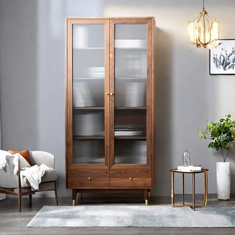 Bibliothèque de rangement populaire de grande capacité, (5 tablettes) H 74,8 po x l 35,43 po x P 13,78 po
