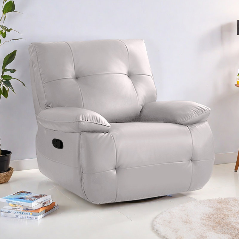 Fauteuil inclinable Quanetta, Beige gris