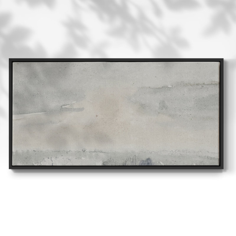 Série paysage - CDLxx - Toile tendue avec châssis encadré - Prêt à être accroché, Noir, H 21 po x l 41 po
