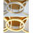 Tarrance 5-Light 45.7" LED 3 Color Temperature Semi Flush Mount Ceiling Light Fixture-1497409243