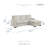 Upholstered L-Shaped Sectional-1888690809-1888690808