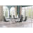 Khailee Glass Top Double Pedestal Dining Set-861198490-861198491-861076895