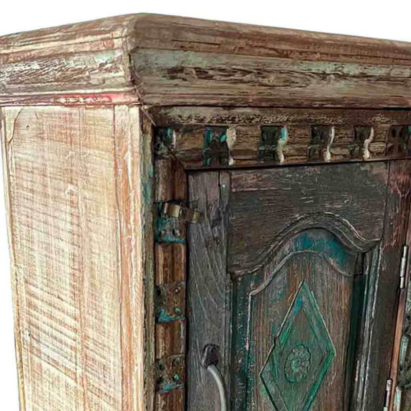 Ahlan 50cm W Solid Wood Bedside Table