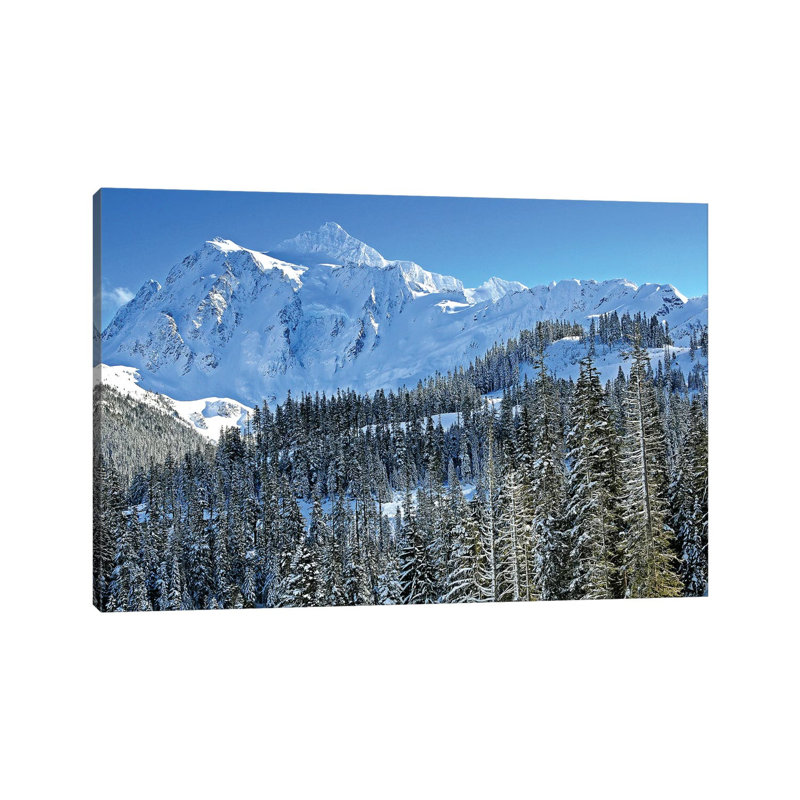 Mount Shuksan 1 Piece Wrapped Canvas Wall Art, 30.48cm H x 45.72cm W x 1.91cm D