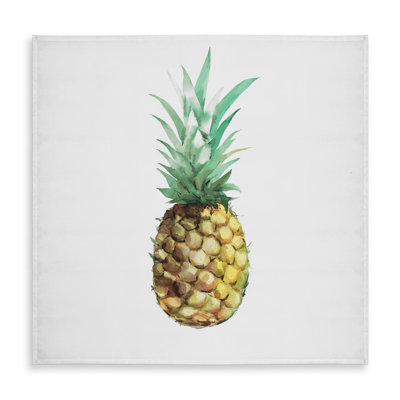 Watercolor Pineapple Tablecloth | Indoor/Outdoor Home Decor