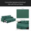 Canapé modulaire convertible rembourré avec méridienne coulissante-244882049-244882058