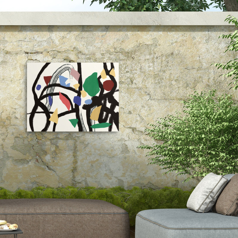 Little Dean  Colours In The Forest 03 Outdoor  Canvas, H 24 po x l 32 po
