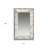 Silver Glass Framed Accent Mirror-335717980-379832894