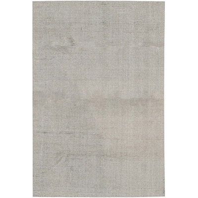 Wool Area Rug in Gray