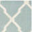 Dhurrie Hand Woven Flat Weave Wool/Cotton Geometric Rug in Light Blue/Ivory-10991677