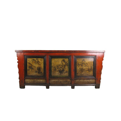 Asian Classic 85'' W Solid Wood Sideboard