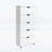 Spacious and Mobile Modern Storage Cabinet for Organized Living-924893827