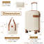Ensemble de 3 valises de transport de bagages 22 x 14 x 9 approuvées