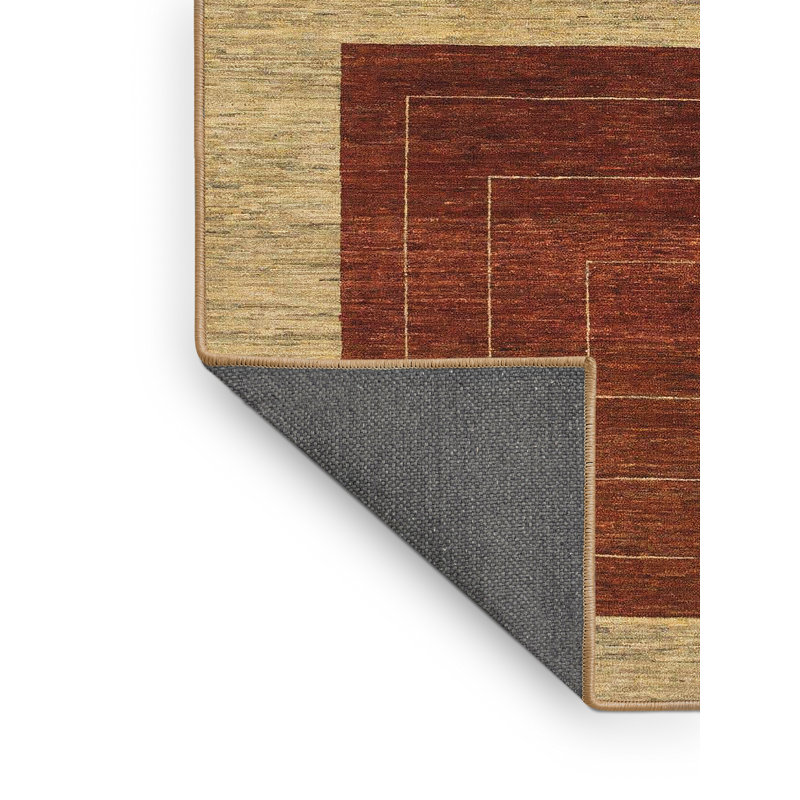 Tapis abstrait moderne 1627, Rectangle 2 pi x 4 pi