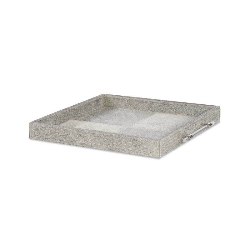 Grand Tour Decorative Tray, 2" H x 20.5" W x 18" D