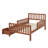 Wood Platform Bed With Guardrails On Both Sides And Storage Drawers-661219067-661219068