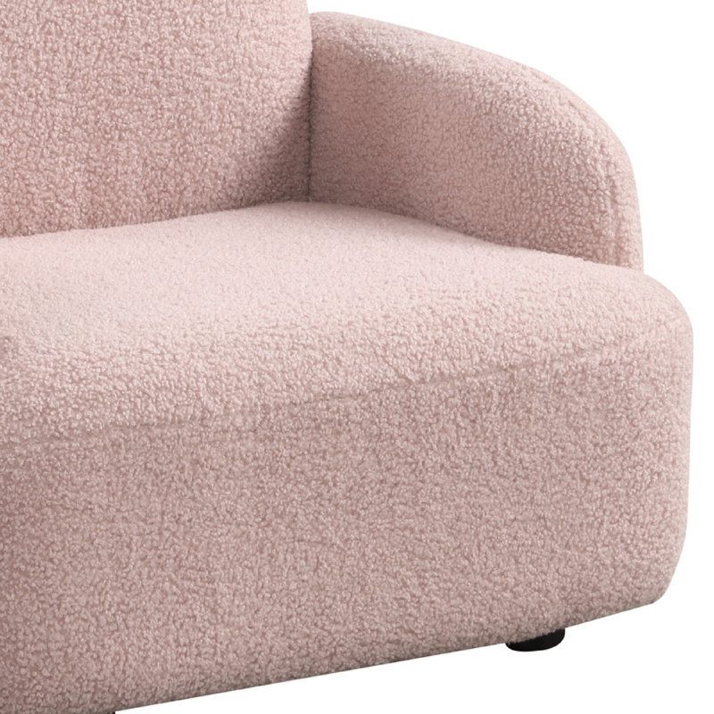 Fauteuil Raye, Rose