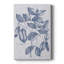 Bleu marine et lin botanique VII - Cavas enveloppés de galerie-1731378667