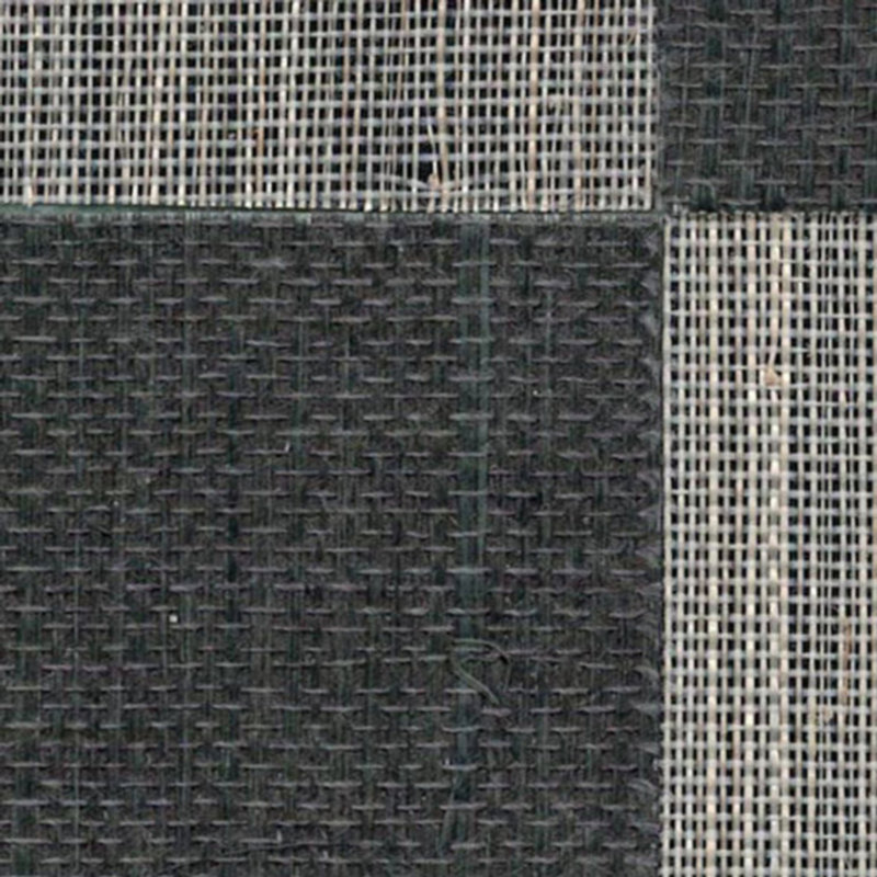 Mezzo | Sisal, Steel;Black Pearl
