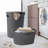 Ribbed Laundry Hamper 1.15 Bushel 40 Liter