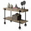 Mobilier de salon de style industriel 1 pièce