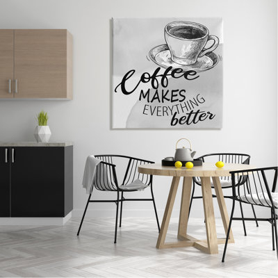 «Trinx», art café sur toile rétro par Kim Allen