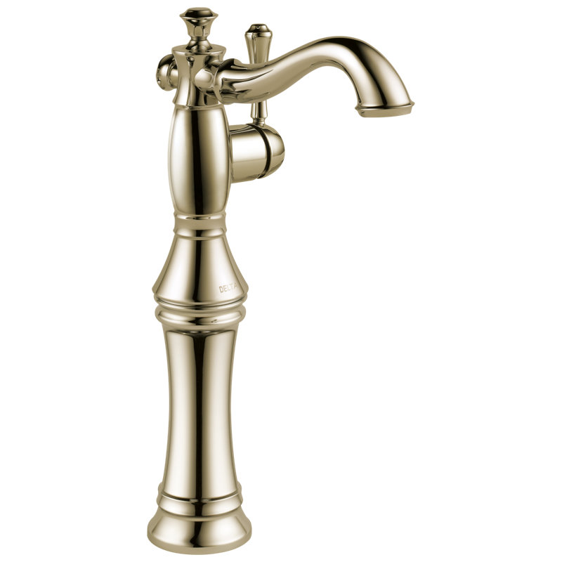 Cassidy Single Hole Bathroom Faucet, Brilliance Polished Nickel