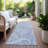 Fareham Washable Paisley Indoor / Outdoor Rug-1863909472
