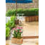 Boîte à fleurs Serene Spaces Living Barklyn, L 10,2 po, l 7,8 po et T 5,8 po, paquet de 4