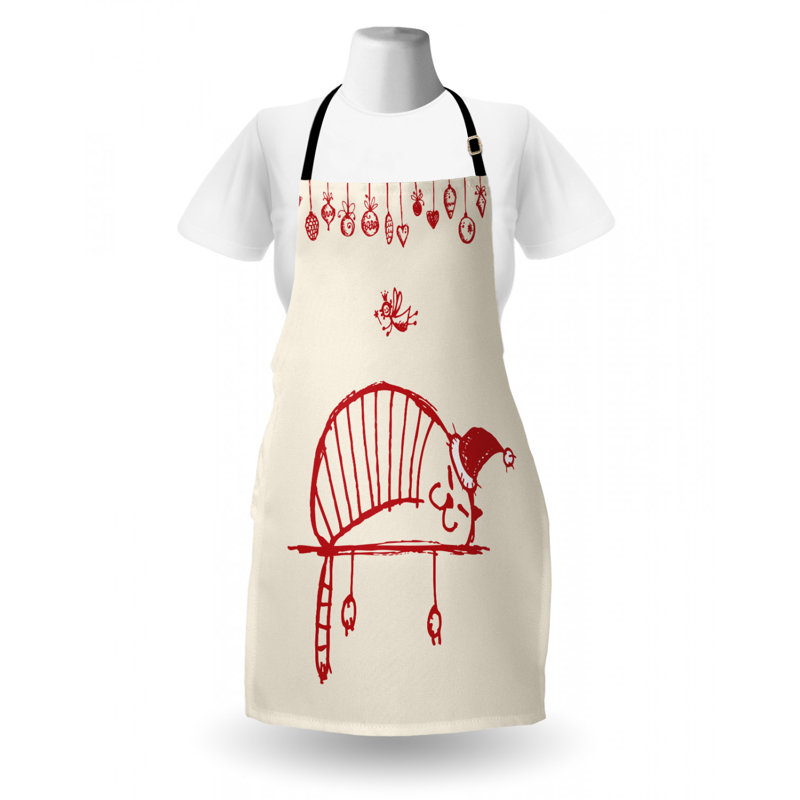 Christmas Bib Apron