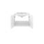 24" Bathroom Vanity In Grey White-1408228242-1408228237