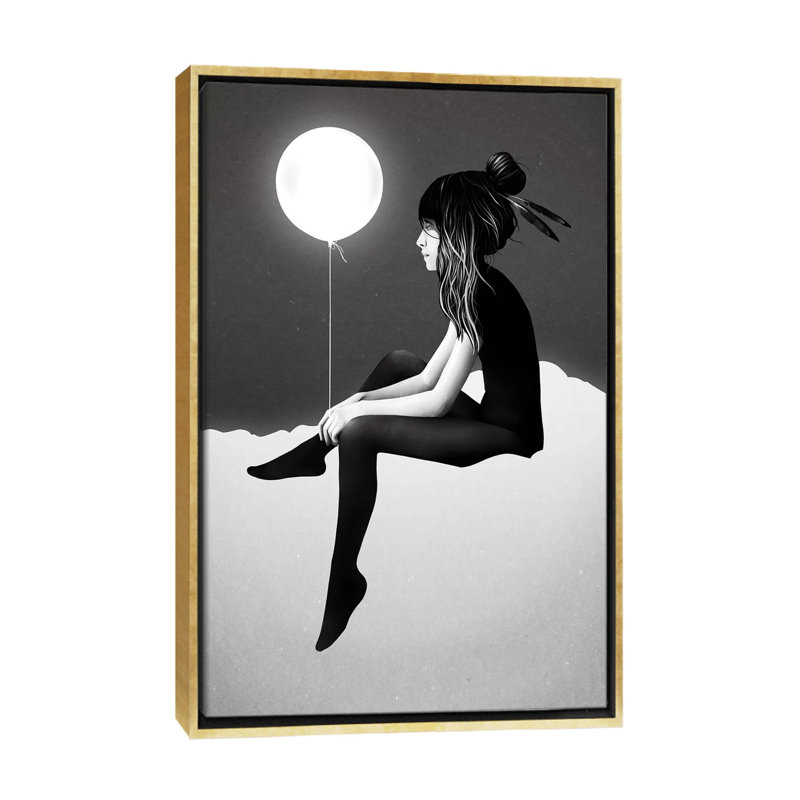 «No Like Thing As Rien by Night» par Ruben Ireland - impression d'art graphique, H 60 po x l 40po x P 1,5 po