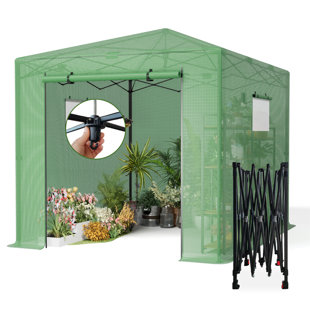  Pop Up Green House for Outdoors, Portable Greenhouses, Walk-in Greenhouses, Popup Greenhouse Kit, Easy Set Up