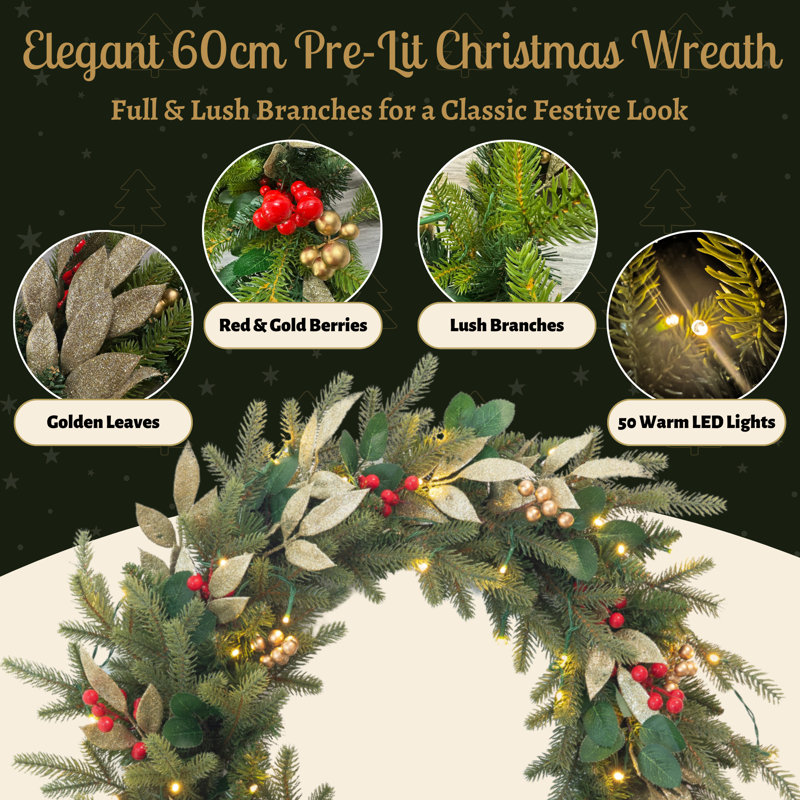 60cm Wreath