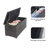80 Gallon Water Resistant Wicker Deck Box