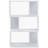 Compact Storage Engineered Wood Minimalist Bookshelf For Small Spaces