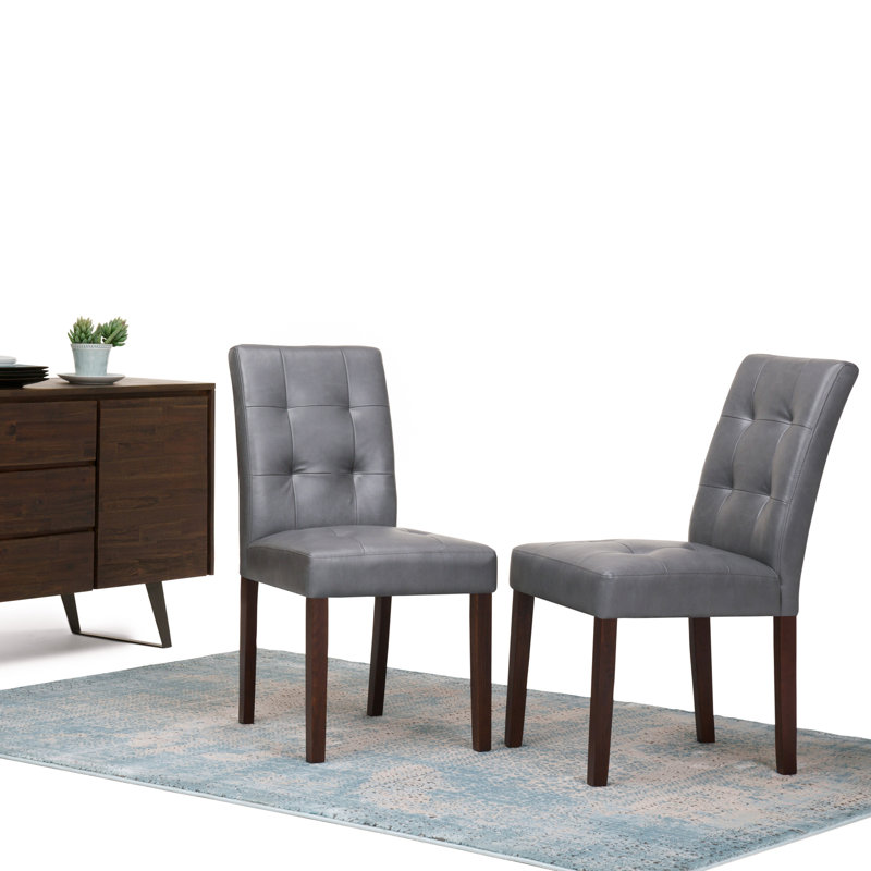 Andover - Chaise Parson - Gris pierre