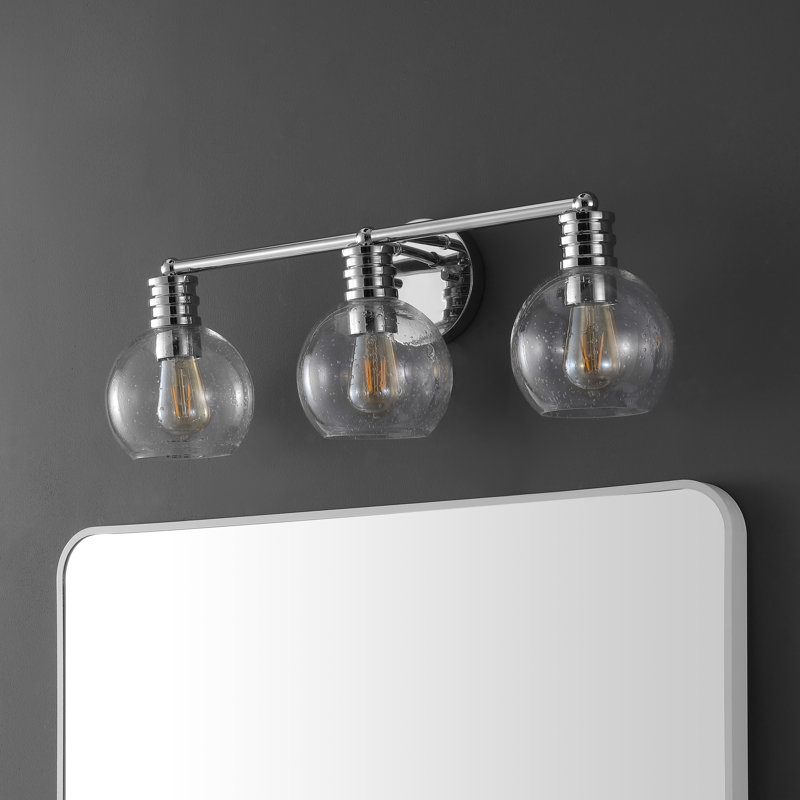 Applique murale en fer Katiranoma, Chrome