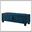 Banc rembourré capitonné avec rangement-131456895