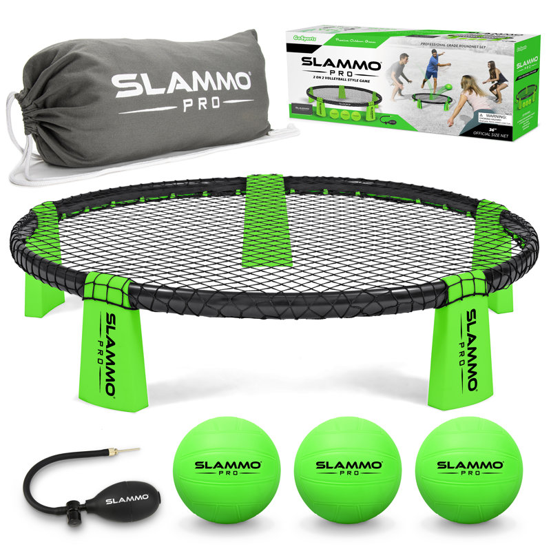 Ensemble de jeu GoSports Slammo PRO - Roundnet Beach