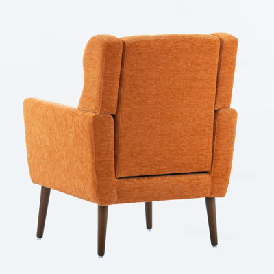 Modern Accent Chair With Ergonomic Design And Multifunctional Use