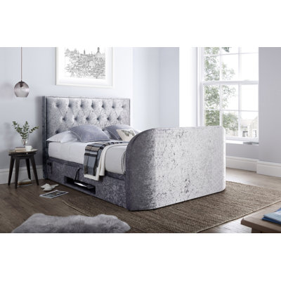 Ameriga Upholstered Ottoman Storage Bed